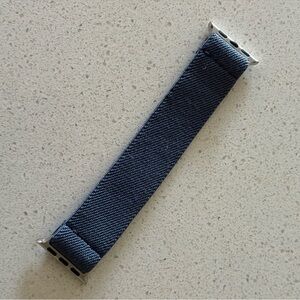 BRAXLEY Navy Blue Apple Watch Band (38/40mm)